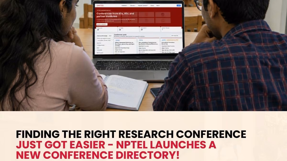 NPTEL launches new directory for students, researchers, faculty to explore upcoming research conferences