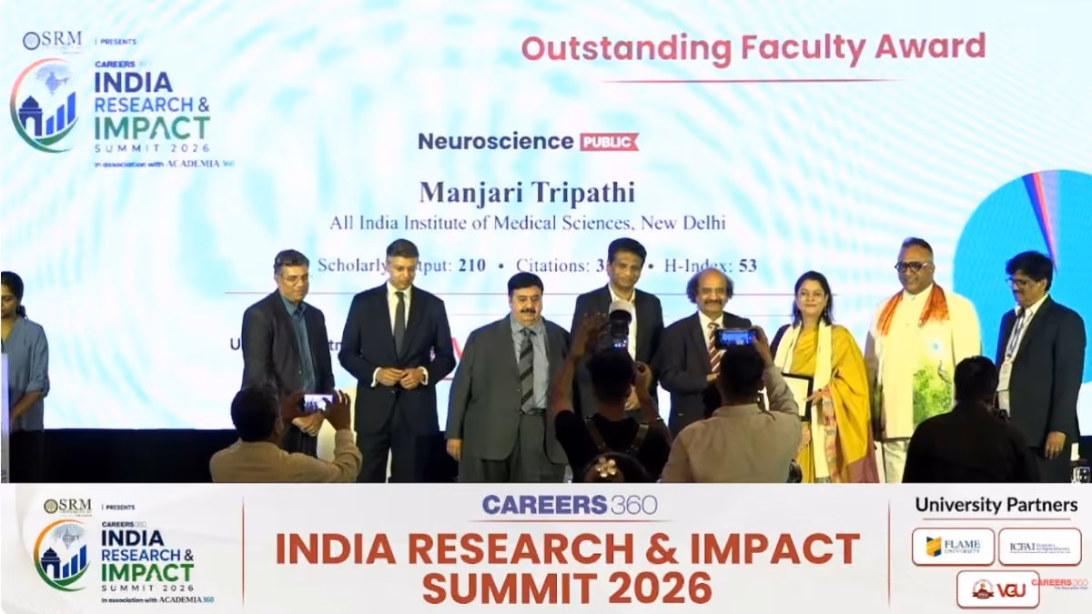 Careers360 Faculty Research Awards 2026: AIIMS researchers honoured across medicine, nursing, neuroscience