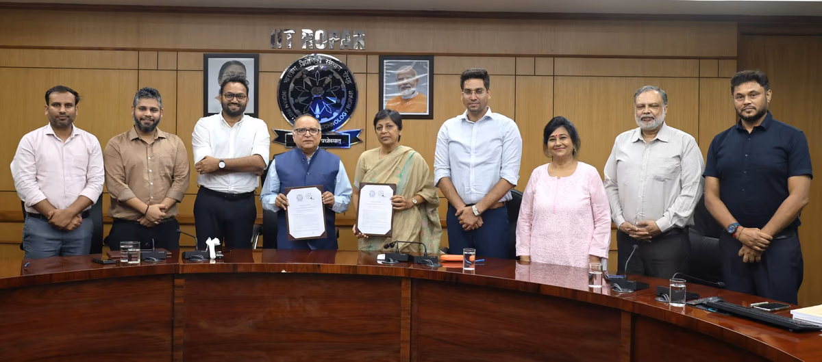 IIT Ropar, CRRID partner to boost research, technology, public policy using AI